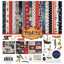 Carta Bella Papírkészlet 12" (30 cm) - Collection Kit - Pirates (1 csomag) decoupage papír