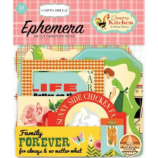 Carta Bella Papírmotívum / Kivágat , Country Kitchen / Ephemera (1 csomag) matrica