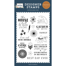 Carta Bella Szilikonbélyegző At Home Chaos And Love Clear Stamps (1 ív) bélyegző