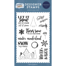 Carta Bella Szilikonbélyegző - Clear Stamps - Wintertime (1 db) bélyegző