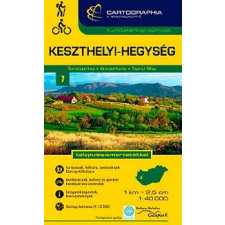 Cartographia Keszthelyi hegység turistatérkép térkép