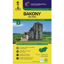 Cartographia Kft. Bakony (déli rész) turistatérkép térkép