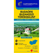 Cartographia Kft. - Budaörs - Budakeszi - Törökbálint Várostérkép 1:15000 térkép