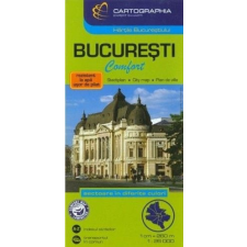 Cartographia Kft. Bukarest Laminált térkép 1:26 000 térkép