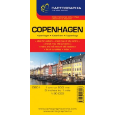 Cartographia Kft. Copenhagen City Map térkép