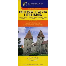 Cartographia Kft. - Észtország Lettország, Litvánia autóstérkép 1:700 000 térkép