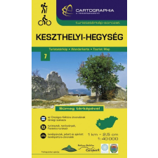 Cartographia Kft. Keszthelyi-hegység turistatérkép térkép
