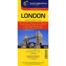 Cartographia Kft. - London City Map 1:12 500 térkép