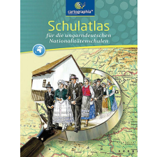 Cartographia Kft. Schulatlas für die ungarndeutschen Nationalitätenschulen – Iskolai atlasz a német nemzetiségi iskolák számára (CR-0090) tankönyv