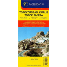 Cartographia Kft. Törökország, Ciprus - Török riviéra 1:900 000 térkép