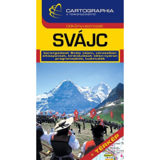 Cartographia Kiadó Svájc útikönyv utazás