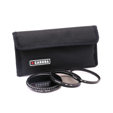 Caruba UV + CPL + Változtatható ND2 400-as szűrőkészlet 49mm objektív szűrő