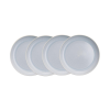 CASA NOVA mélytányér ?22,5cm, 4 db-os készlet, világosszürke
