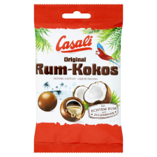  Casali rum-kokos töltött tejcsokoládé drazsé 100 g csokoládé és édesség