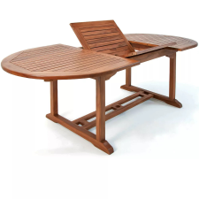 Casaria Vanamo XXL kihúzható kerti asztal eukaliptuszfából 150-200x100x74 cm 991044 kerti bútor
