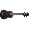 Cascha HH 2262 Premium Mahogany Ukulele Set Black