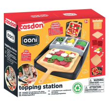 Casdon 35+ darabos pizzasütő játékkészlet (79150) konyhakészlet