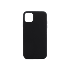 CASE AND PRO iPhone 12 ''6.7'' vékony TPU szilikon hátlap,Fekete tok és táska