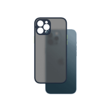 CASE AND PRO iPhone 12 Pro műanyag tok, kék-zöld (Matt-Iph12P-Blg) tok és táska
