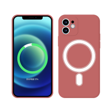 CASE AND PRO iPhone 14 mágneses szilikon tok, piros (Mag-Iph1461-R) tok és táska