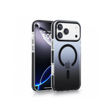 CASE AND PRO iPhone 17 Pro mágneses tok, fekete-átlátszó (MAG-IPH17PR-BKTP) tok és táska
