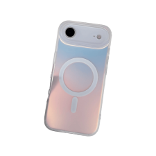 CASE AND PRO iPhone Air mágneses lézernyomott tok, átlátszó (MAGL-IPH17A-TP) tok és táska