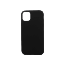 CASE AND PRO Premium szilikon tok, iPhone 12 ''6.1'', Fekete tok és táska