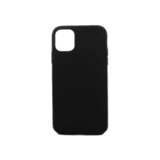 CASE AND PRO Premium szilikon tok, iPhone 12 ''6.7'', Fekete tok és táska