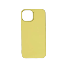 CASE AND PRO Premium szilikon tok, iPhone 14 Plus, sárga (Prem-Iph1467M-Y) tok és táska
