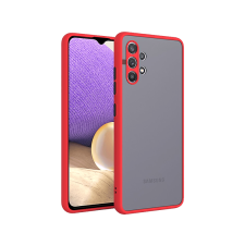 CASE AND PRO Samsung Galaxy A05s műanyag tok, piros-fekete (MATT-A05S-RBK) tok és táska