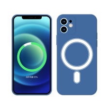 CASE AND PRO Samsung S23 Plus mágneses szilikon tok, kék (Magsafe-S23P-Bl) tok és táska
