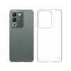 CASE AND PRO Vivo V40 SE 5G, vékony szilikon hátlap, átlátszó (TPU-VIVO-V40SE-TP)