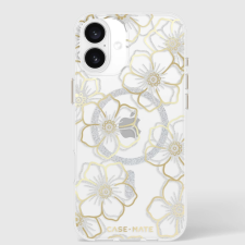 CASE-MATE Floral Gems magsafe iPhone 16 Plus Gold CM054374 tok és táska