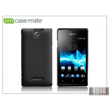 CASE-MATE Sony Xperia E (C1505) hátlap - Case-Mate Barely There - black tok és táska