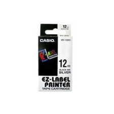 Casio Feliratozógép szalag, 18 mm x 8 m, fehér-fekete (GCIR-18WE1) (GCIR-18WE1) etikett