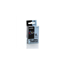 Casio Feliratozógép szalag XR-18X1 18mmx8m Casio víztiszta/fekete nyomtató kellék