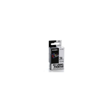 Casio Feliratozógép szalag XR-24WE1 24mmx8m Casio fehér/fekete információs címke