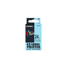 Casio Feliratozógép szalag xr-24x1 24mmx8m casio fekete nyomtató kellék