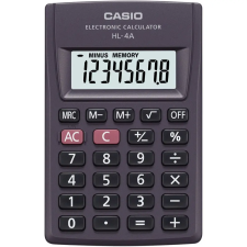 Casio HL-4 Zsebszámológép Black HL 4 számológép