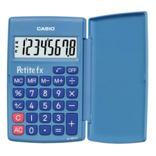 Casio LC-401LV BLUE kézi számológép, kék számológép