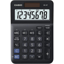 Casio MS-8F Asztali számológép Black számológép