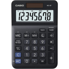 Casio MS-8F asztali számológép fekete (MS-8F) számológép