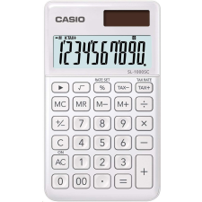Casio SL-1000SC-WE zsebszámológép, fehér számológép