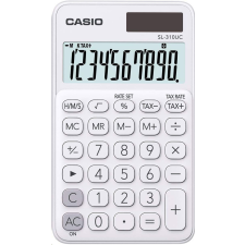 Casio SL-310UC-WE zsebszámológép, fehér számológép