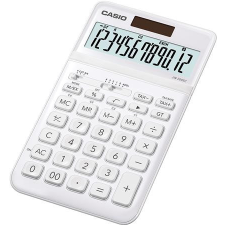 Casio Számológép, asztali, 12 számjegy, CASIO &quot;JW 200SC&quot;, fehér számológép