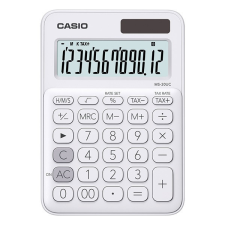 Casio Számológép asztali CASIO MS 20 UC 12 digit fehér számológép