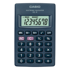 Casio Számológép zseb CASIO HL-4 8 digit számológép