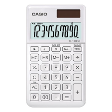 Casio Számológép zseb CASIO SL 1000 SC 10 digit fehér számológép