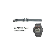 Casio W-735H-8 Casio szürke műanyag szíj óraszíj