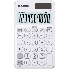 Casio Zsebszámológép 10 digit Casio SL 310 fehér számológép